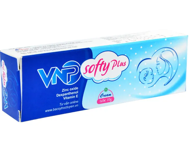 VNP Softy Plus – Kem đặt ưu tiên cho mẹ & bé, giảm nứt đầu vú, hăm tã hiệu quả